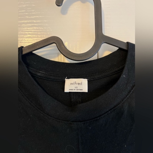 Aritzia Wilfred Ruched T-Shirt XS - Picture 2 of 4